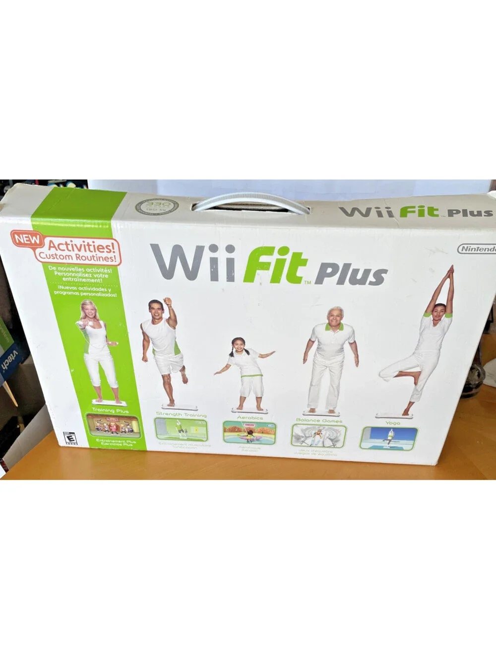 NEW Nintendo Wii Fit Plus with Balance Board and SEALED Game